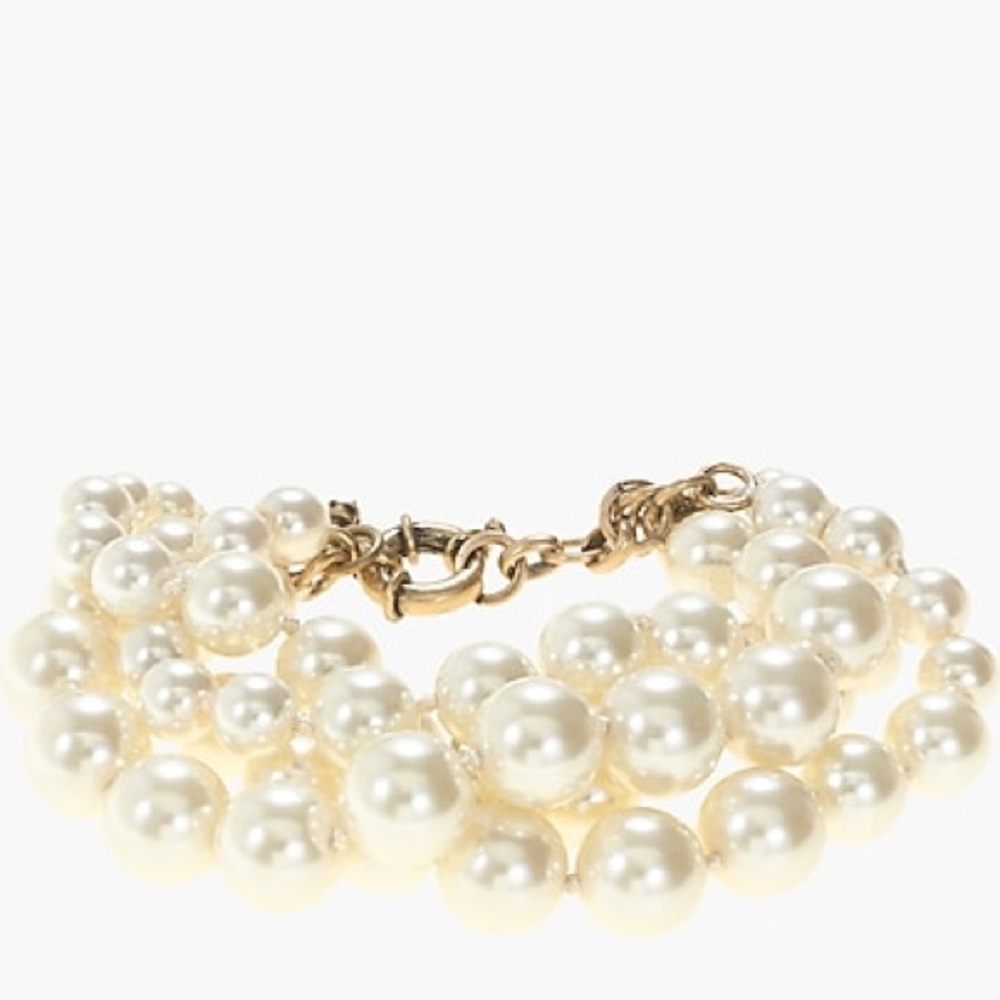 🆕 {J. Crew} Twisted Pearl Hammock Bracelet